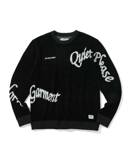 HORN GARMENT MENS Arch Velour Sweater
