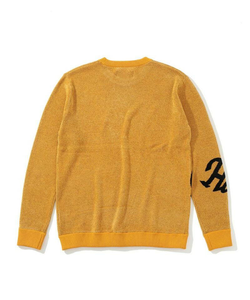 HORN GARMENT MENS Arch Velour Sweater