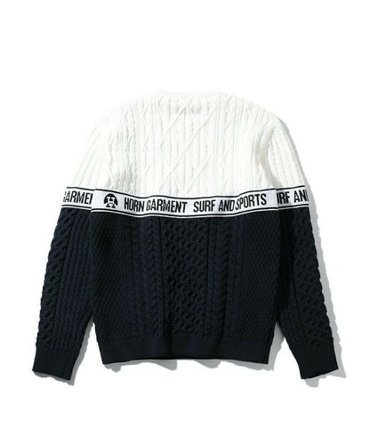 HORN G.M.T MENS Palette Cable Sweater