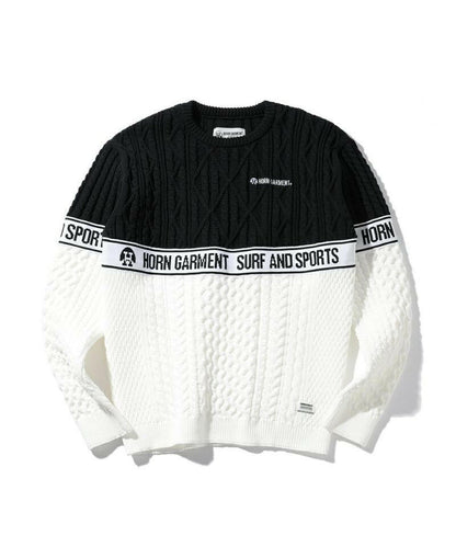 HORN G.M.T MENS Palette Cable Sweater