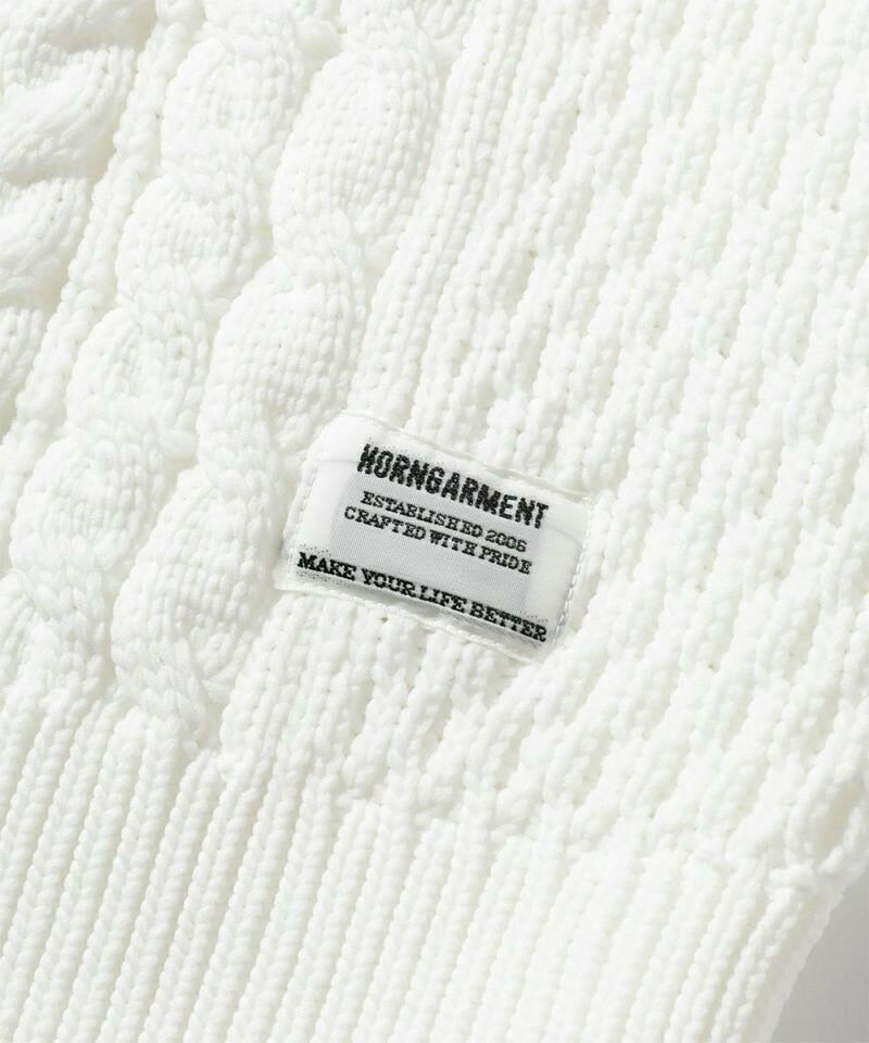 HORN G.M.T MENS Palette Cable Sweater