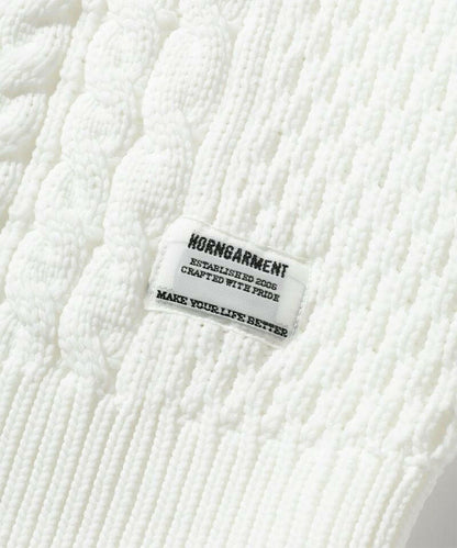 HORN G.M.T MENS Palette Cable Sweater