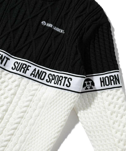 HORN G.M.T MENS Palette Cable Sweater