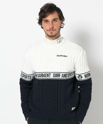 HORN G.M.T MENS Palette Cable Sweater