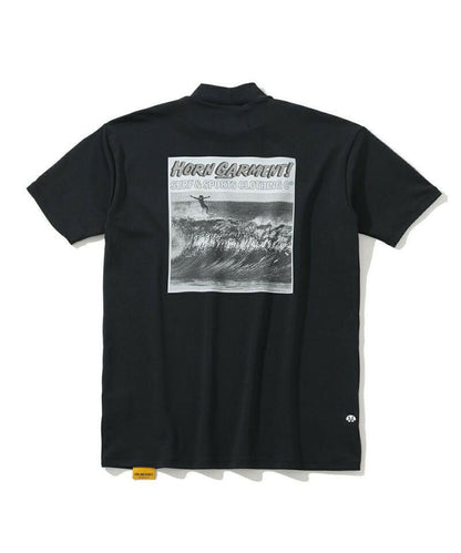 HORN G.M.T MENS The Day Mock Neck Tee
