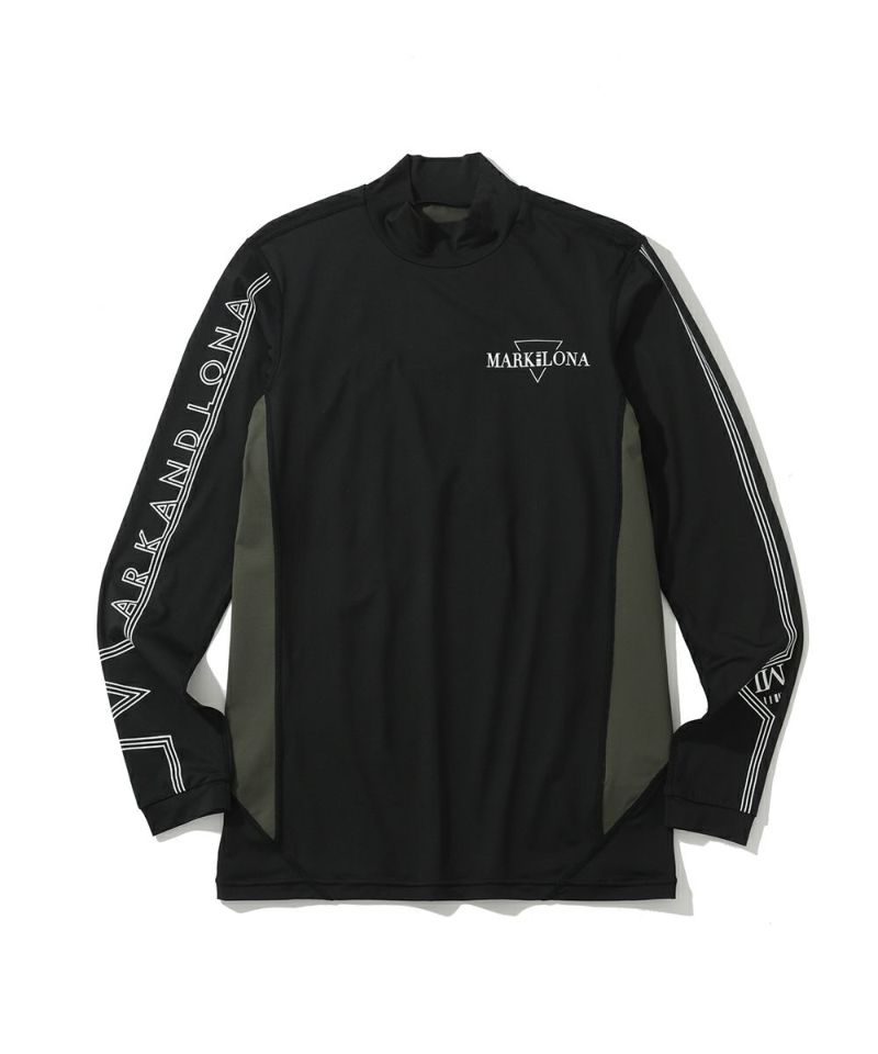 MARK&LONA MENS Mock Neck Long Sleeve Shirt