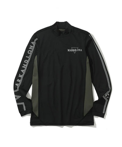 MARK&LONA MENS Mock Neck Long Sleeve Shirt