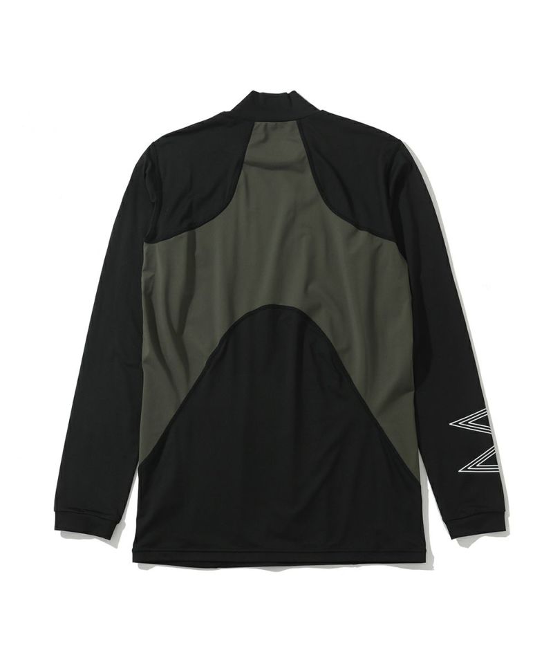 MARK&LONA MENS Mock Neck Long Sleeve Shirt