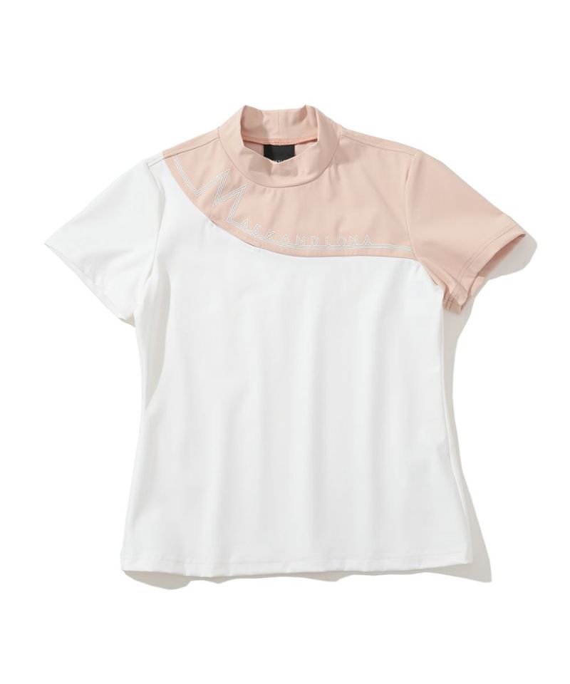 MARK&LONA WOMENS Mock Neck T-shirt