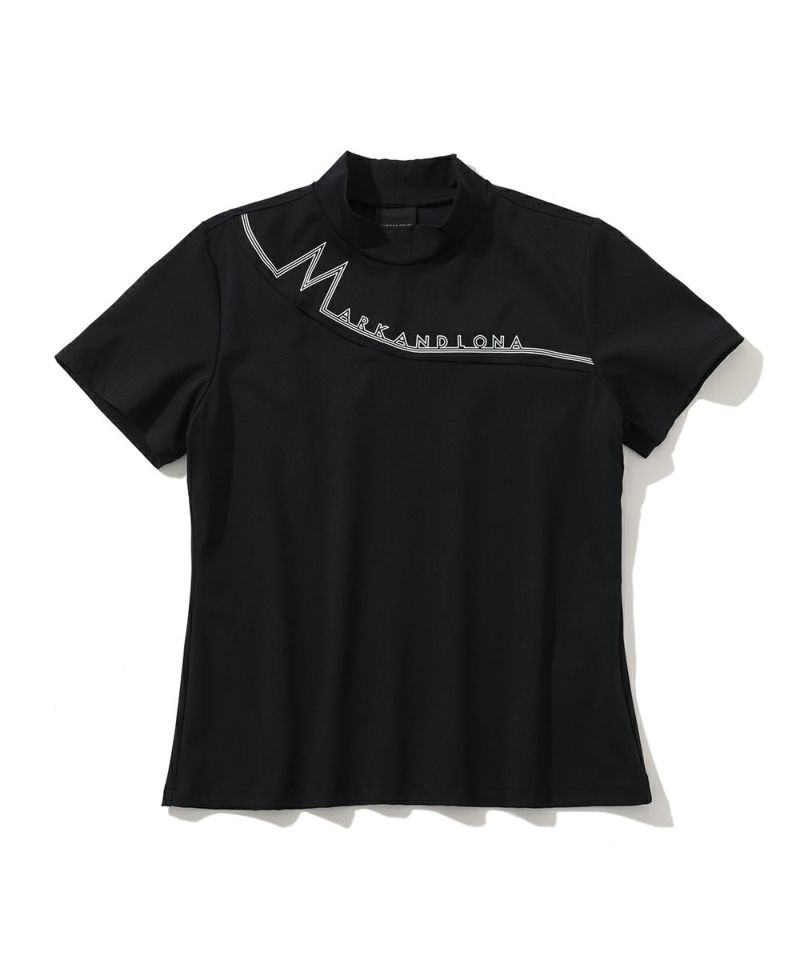 MARK&LONA WOMENS Mock Neck T-shirt