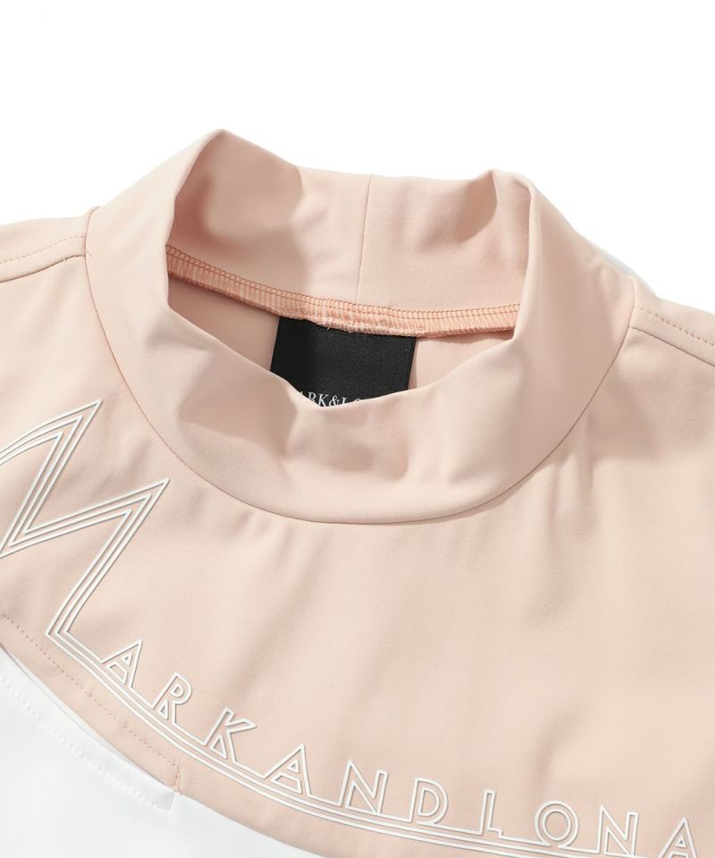 MARK&LONA WOMENS Mock Neck T-shirt