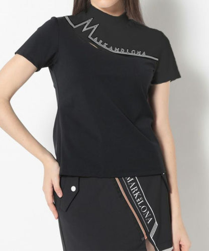 MARK&LONA WOMENS Mock Neck T-shirt