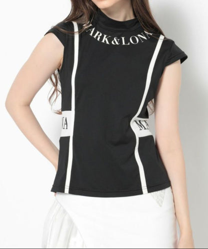 MARK&LONA WOMENS Mock Neck T-shirt