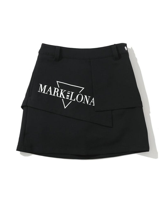 MARK&LONA WOMENS Asymmetrical Peplum Skirt