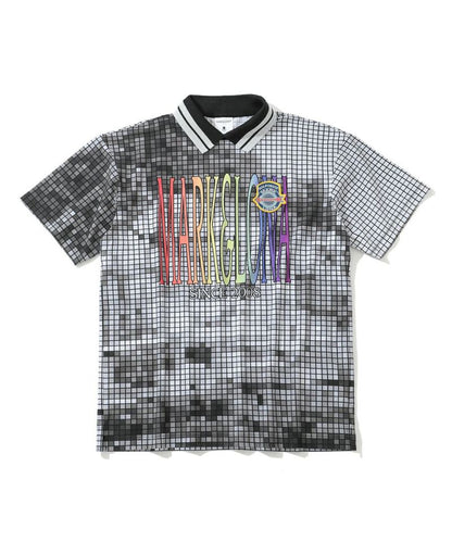 MARK&LONA MENS Pixel Como Performance Polo