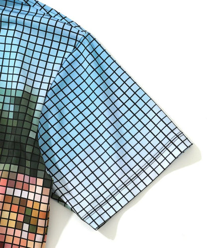 MARK&LONA MENS Pixel Como Performance Polo