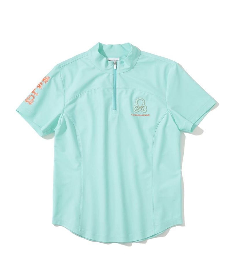 MARK&LONA WOMENS Ever RoundHem Zip Tee