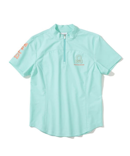 MARK&LONA WOMENS Ever RoundHem Zip Tee
