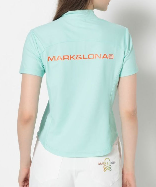 MARK&LONA WOMENS Ever RoundHem Zip Tee