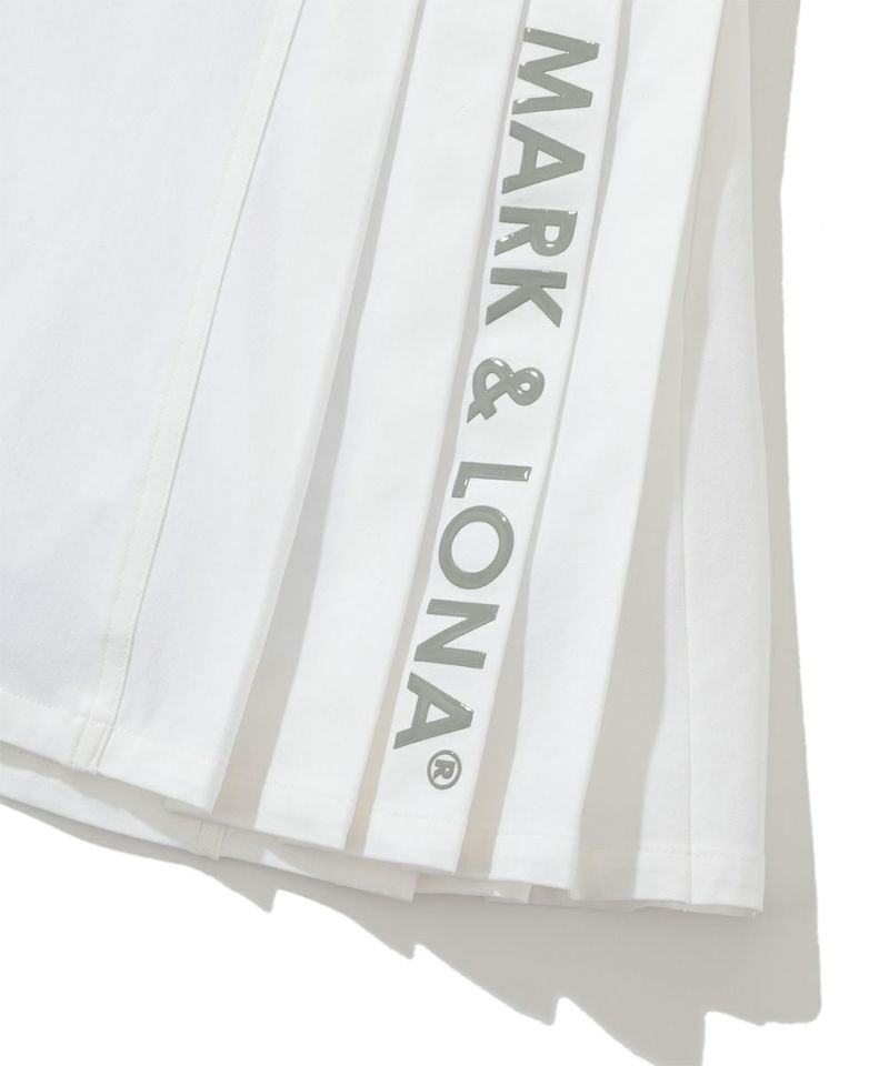 MARK&LONA WOMENS Lotta Asym Pleated Mini Skirt