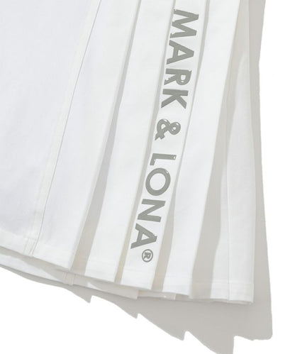 MARK&LONA WOMENS Lotta Asym Pleated Mini Skirt