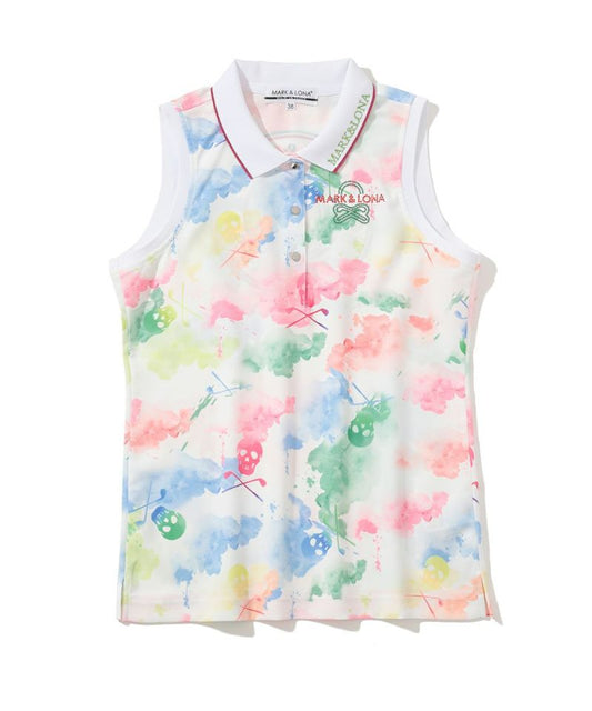 MARK&LONA WOMENS Pulse Camo Polo