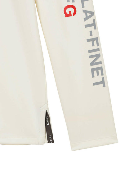 LUCIEN PELLAT-FINET LPFG MENS モックネック プルオーバー LPFG circle logo