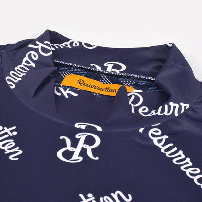 Resurrection WOMENS モノグラムロゴモックネック