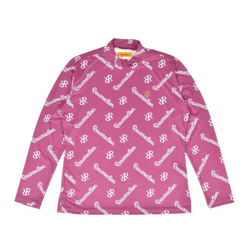 Resurrection WOMENS モノグラムロゴモックネック