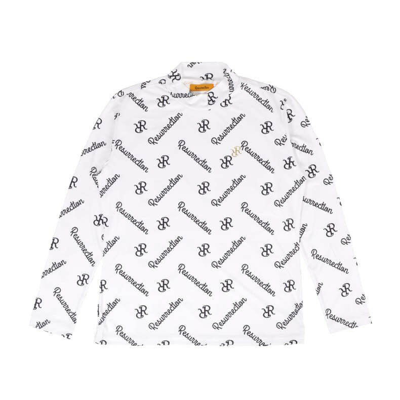 Resurrection WOMENS モノグラムロゴモックネック