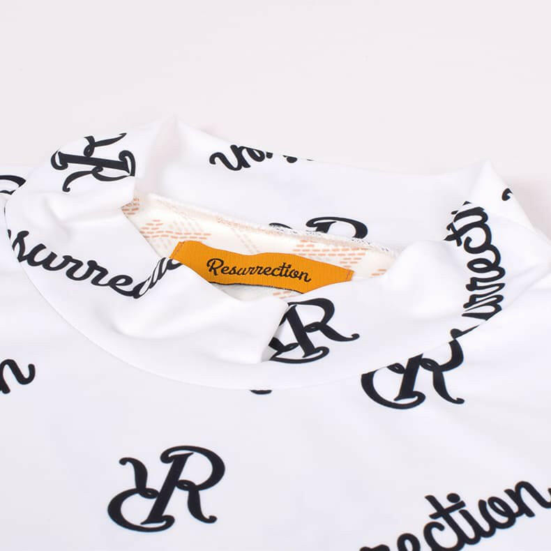 Resurrection WOMENS モノグラムロゴモックネック