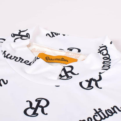 Resurrection WOMENS モノグラムロゴモックネック