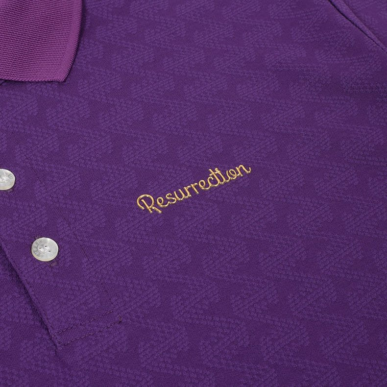 Resurrection MENS GM Jacquard Polo