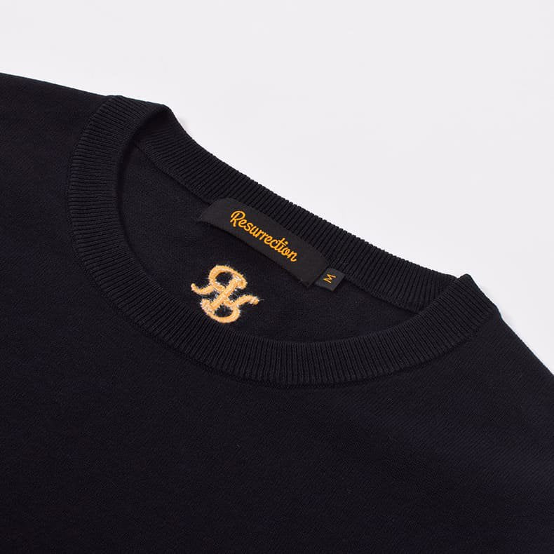 Resurrection MENS Logo Knit Crew Neck