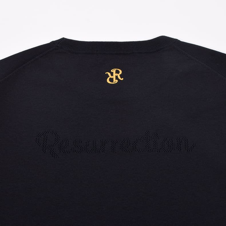 Resurrection MENS Logo Knit Crew Neck