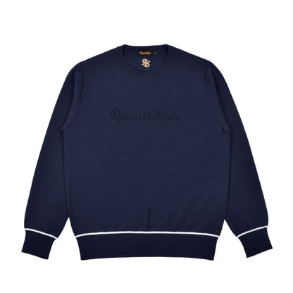 Resurrection MENS Logo Knit Crew Neck