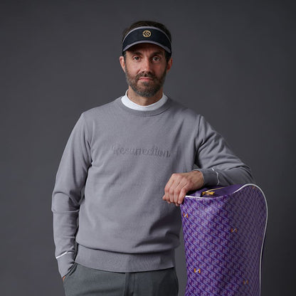 Resurrection MENS Logo Knit Crew Neck