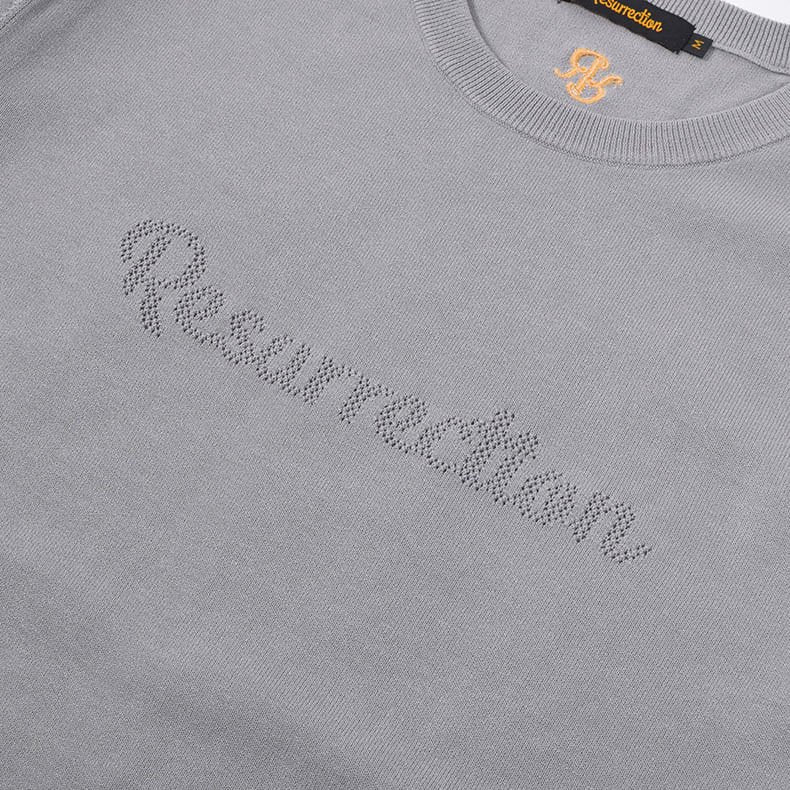 Resurrection MENS Logo Knit Crew Neck