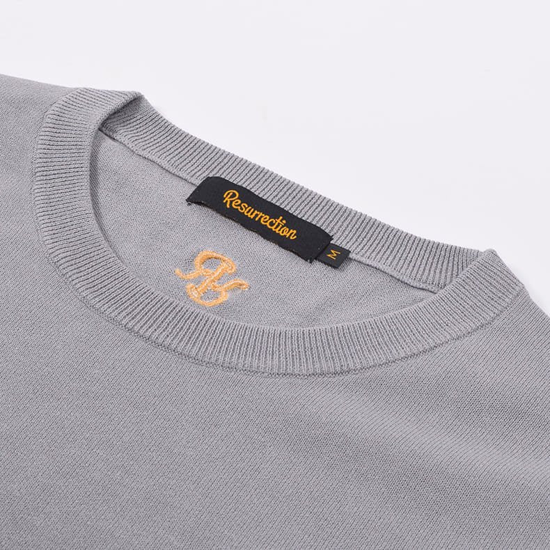 Resurrection MENS Logo Knit Crew Neck