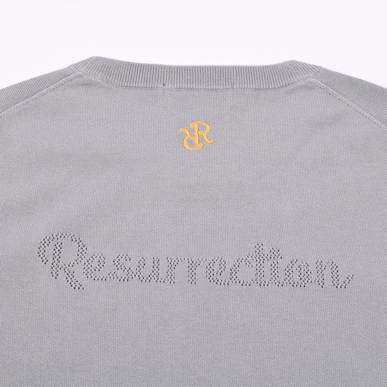 Resurrection MENS Logo Knit Crew Neck