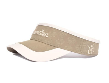 Resurrection MENS Two-Tone Embossed Sun Visor