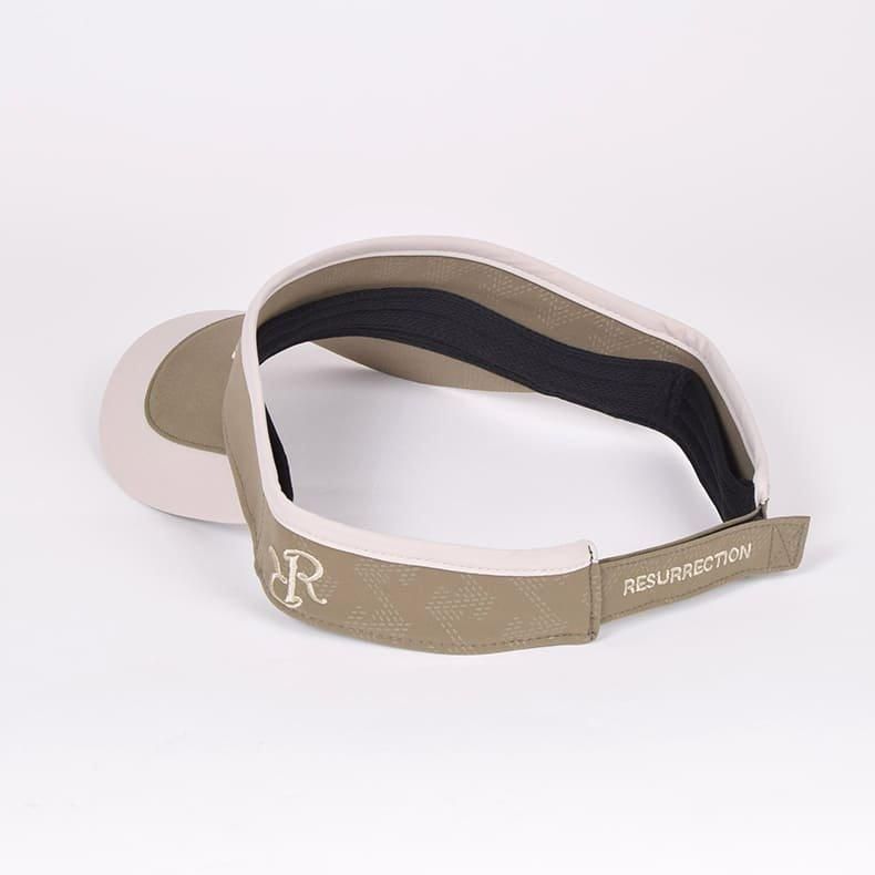 Resurrection MENS Two-Tone Embossed Sun Visor