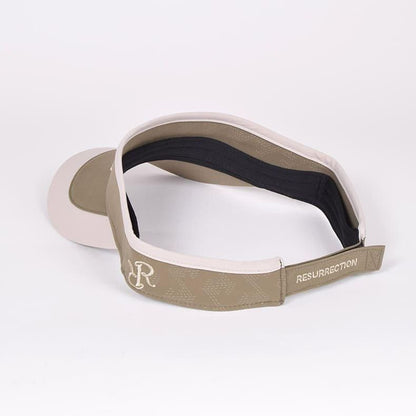 Resurrection MENS Two-Tone Embossed Sun Visor