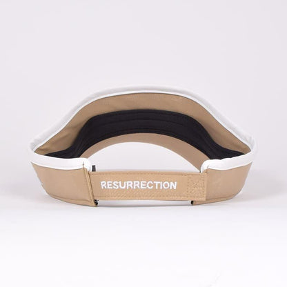 Resurrection MENS Two-Tone Embossed Sun Visor