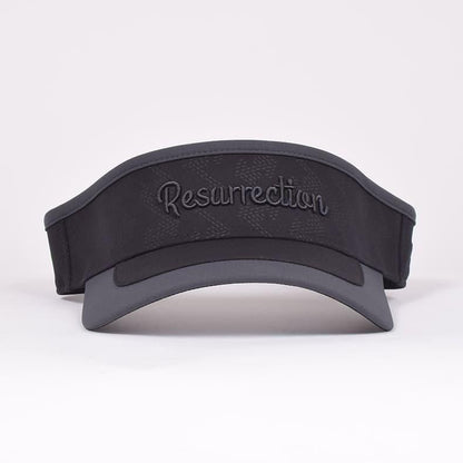 Resurrection MENS Two-Tone Embossed Sun Visor