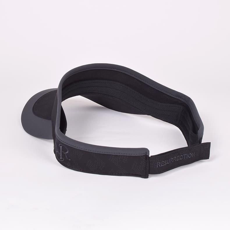 Resurrection MENS Two-Tone Embossed Sun Visor