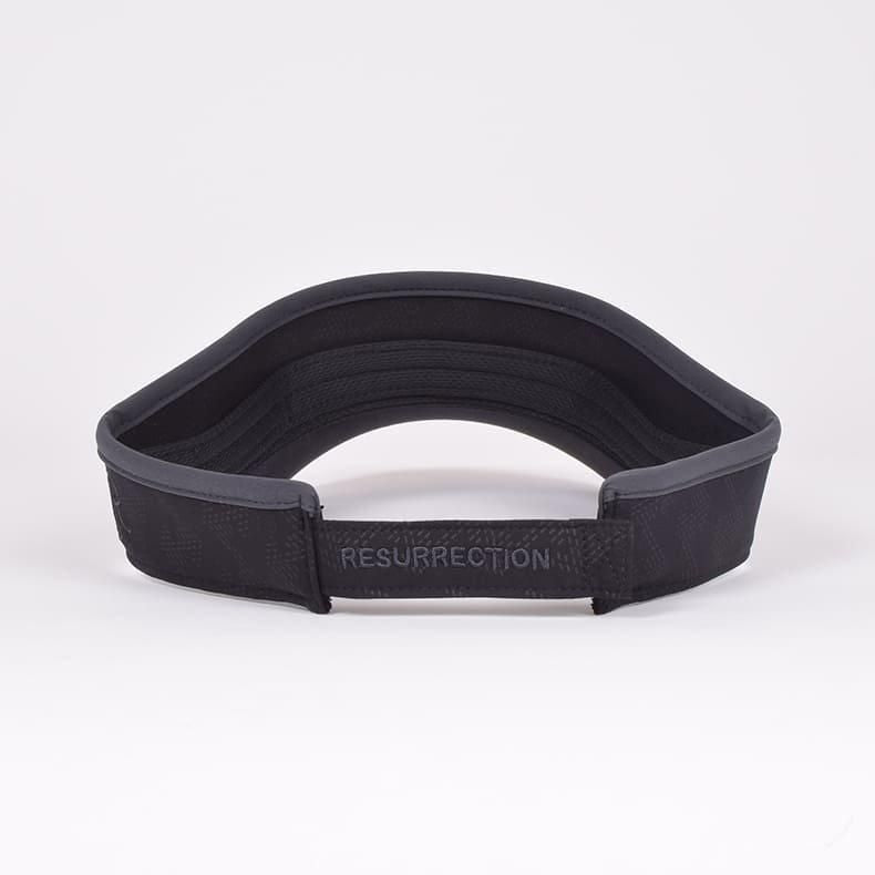 Resurrection MENS Two-Tone Embossed Sun Visor