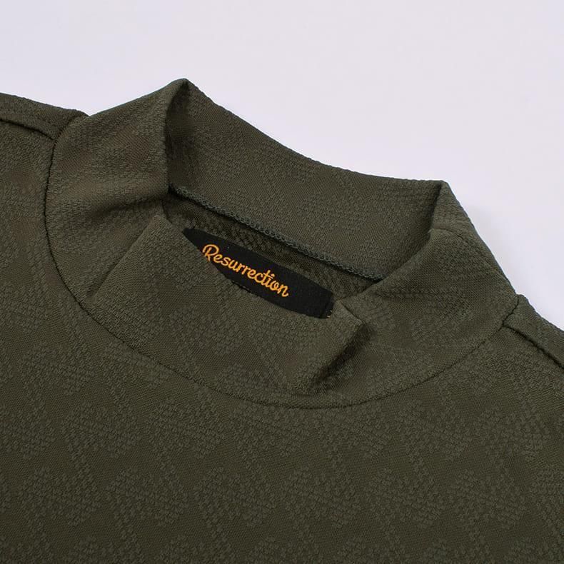 Resurrection MENS GM Jacquard Mock Neck