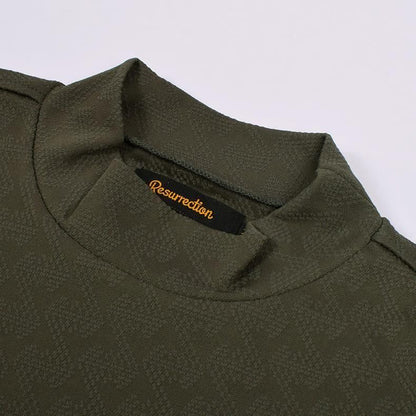 Resurrection MENS GM Jacquard Mock Neck