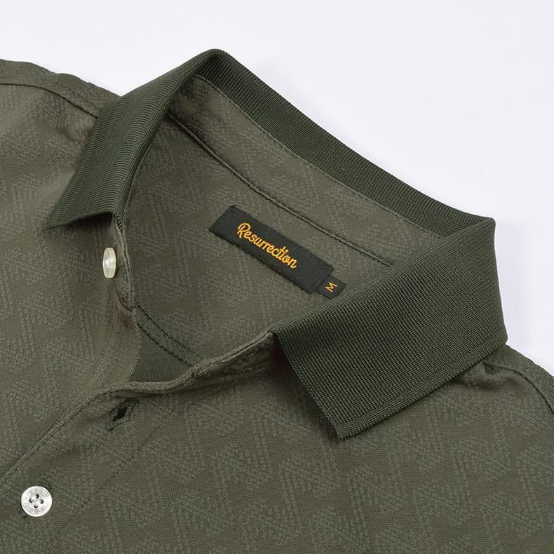 Resurrection MENS GM Jacquard Polo Shirt